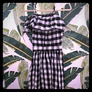 Gingham dress size xxs